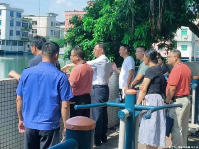 新塘镇领导督导检查巩卫工作