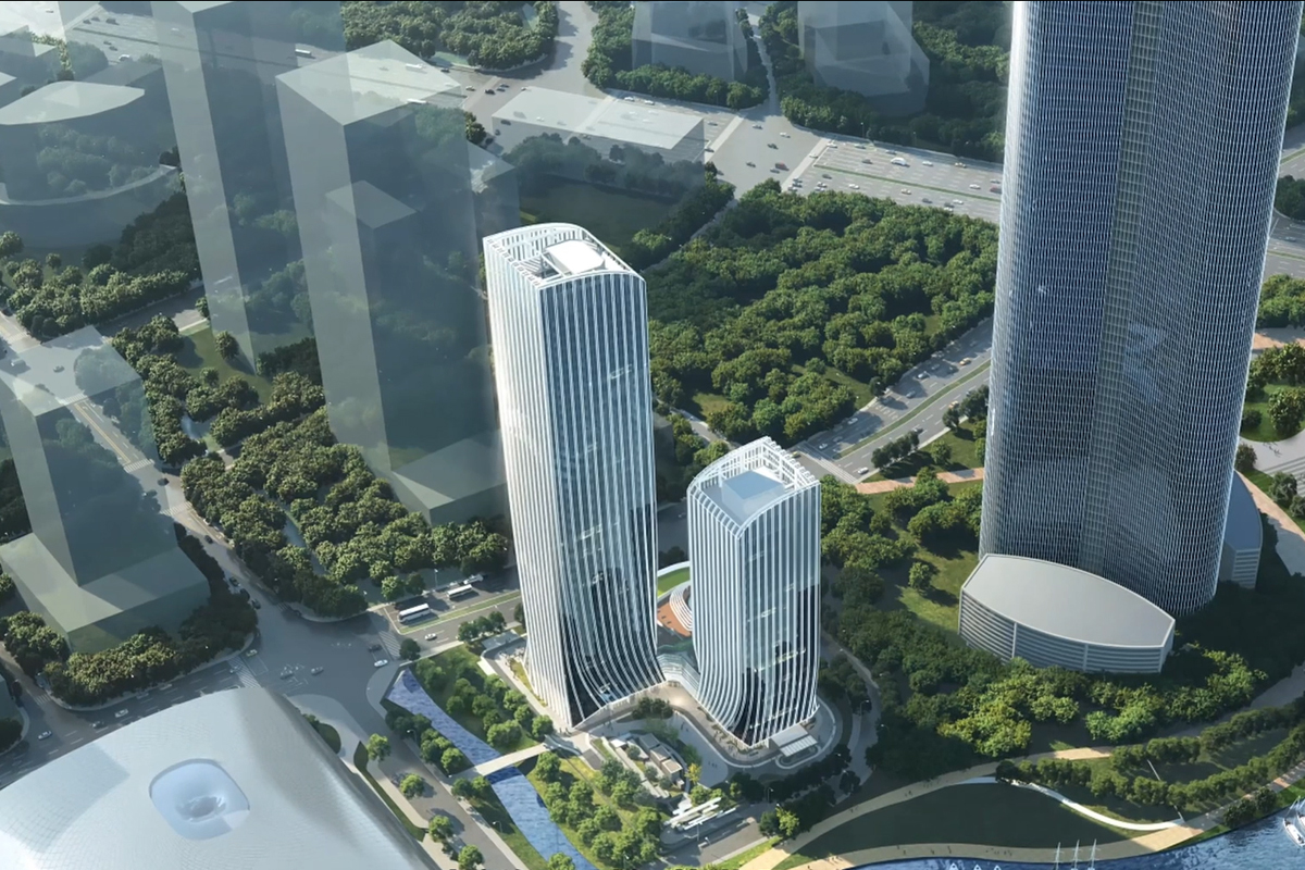 广州市中新科技文化艺术中心之智荟塔（高端酒店）项目